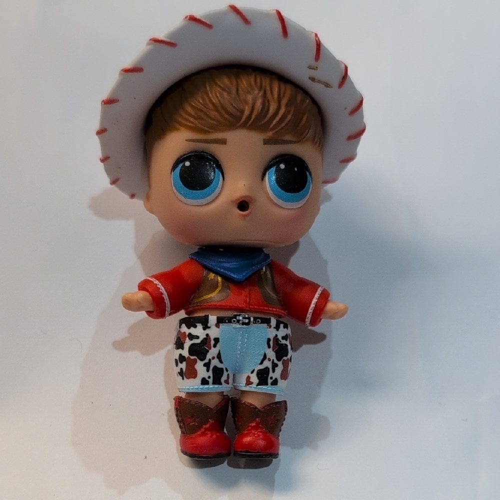 LOL Surprise Boys Do-Si Dude Cowboy Doll boys series 1 *missing bottle